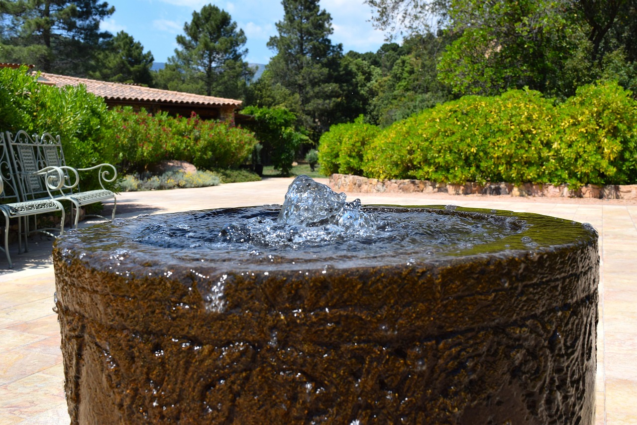 Fountain, water, water feature — 5 Helpful Tips for Living a Better Life