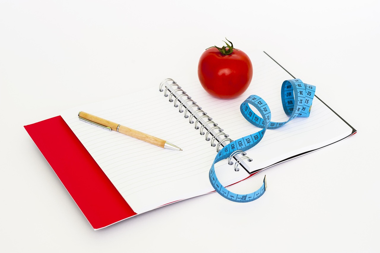 Tape, diet, notes — Get Inspired by a Weight Loss Motivation Quote