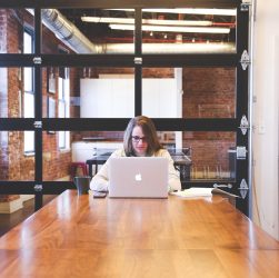 Student, typing, keyboard — How Grey Skirting Boards Can Transform Your Interiors