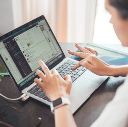 Telework, technology, laptop — Track Income and Expenses Clearly With a General Ledger for Rental Properties