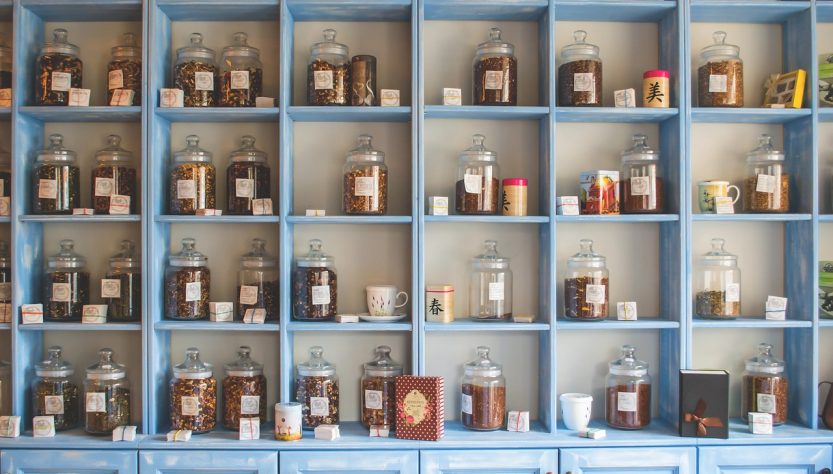 Jars, herbs, shelves — "Your Path to Sobriety Starts at Top Alcohol Rehab Centers in Virginia"